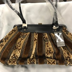 Maxx New York tapestry bag